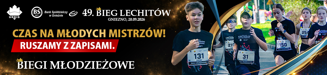 Ruszyły zapisy na Biegi Młodzieżowe 49. Biegu Lechitów!